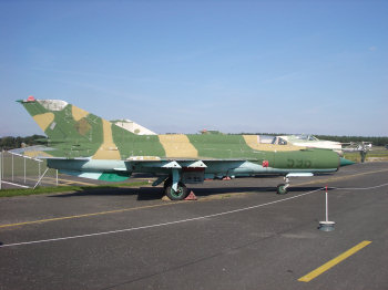 mig 21 luftwaffe museum gatow berlin ddr